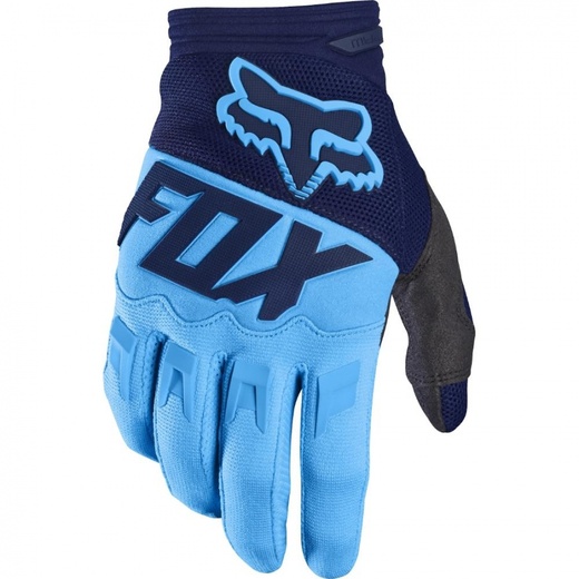 Перчатки Fox Dirtpow aqua blue L pitbikemarket.ru