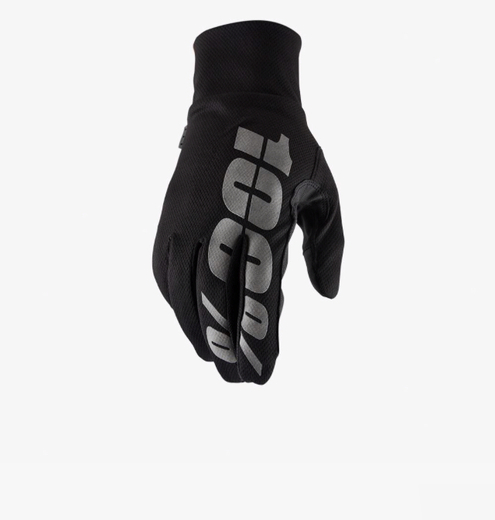 Мотоперчатки 100% Hydromatic Waterproof Glove Black L (10011-001-12) pitbikemarket.ru