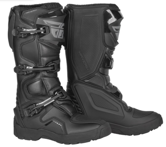 Мотоботы FLY RACING MAVERIK (2019) (черный 43, 10, 140126-872-4163) pitbikemarket.ru