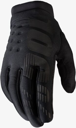 Мотоперчатки 100% Brisker Glove Black/Grey L (10016-057-12) pitbikemarket.ru
