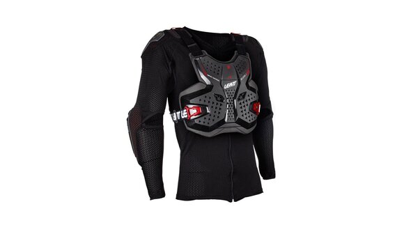 Защита панцирь подростковый Leatt Body Protector 3.5 Junior (Black/Red, L/XL, 2024 (5023050951)) pitbikemarket.ru