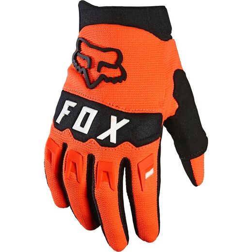 Мотоперчатки подростковые Fox Dirtpaw Youth Glove Flow Orange, YL, 2021 (25868-824-YL) pitbikemarket.ru