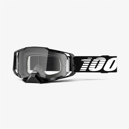 Очки 100% Armega Black / Silver Flash Mirror Lens (50710-001-02) pitbikemarket.ru