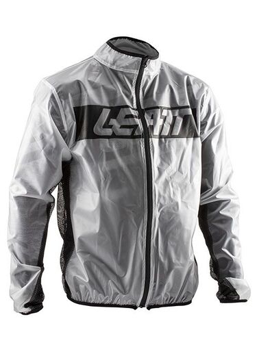 Дождевик Leatt Racecover Jacket Translucent серый, XXL, 2021 (5020001014) pitbikemarket.ru