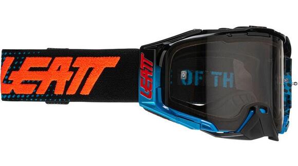 Очки Leatt Velocity 6.5 Neon Bluringe Light Grey 58% (8021700440) pitbikemarket.ru