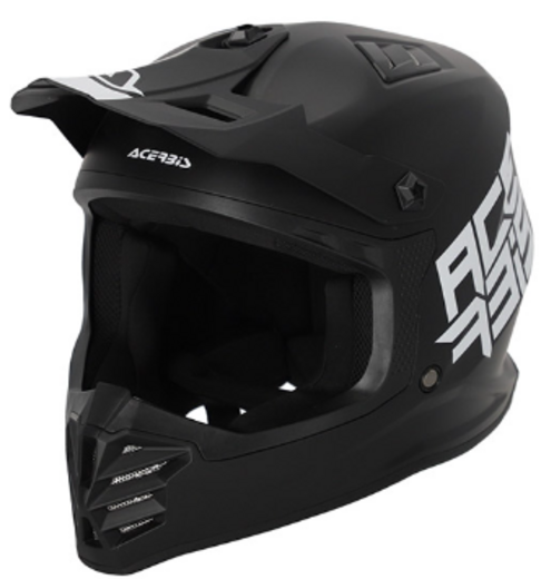 Шлем детский Acerbis PROFILE JUNIOR Black 2 ,  L (51-52) pitbikemarket.ru
