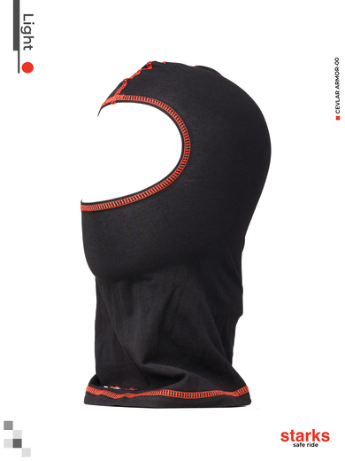 STARKS Подшлемник Light  (Черный/Красный) pitbikemarket.ru
