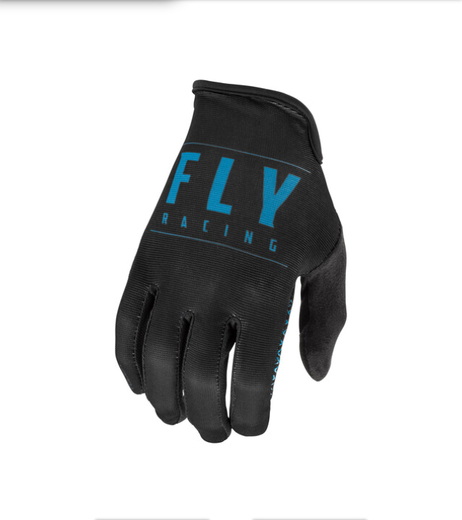 Перчатки FLY RACING MEDIA черные/синие (2021) 12 pitbikemarket.ru