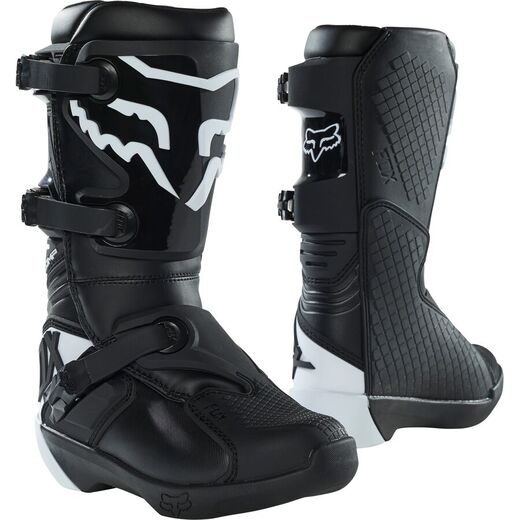Мотоботы подростковые Fox Comp Youth Boot (2021) Подростковый, Y5, черный, 2021 (27689-001-5) pitbikemarket.ru