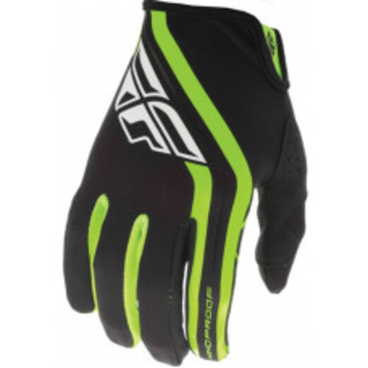 Перчатки FLY RACING WINDPROOF LITE черный/Hi-Vis желтый (2021) 13 pitbikemarket.ru