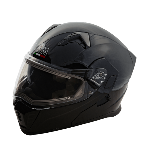 Шлем AiM JK906 Black Glossy, XXXL pitbikemarket.ru