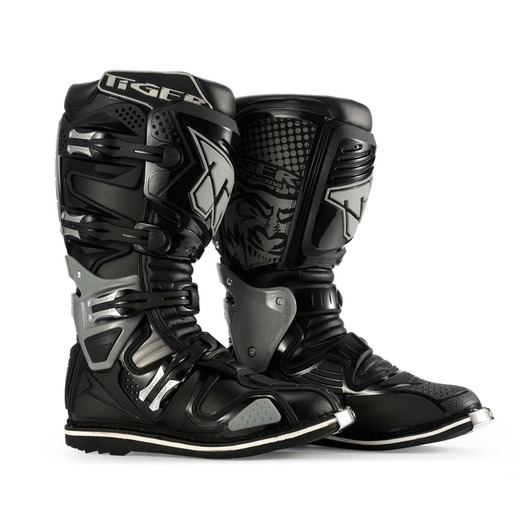 Кроссовые мотоботы Tiger MX1 (Black,Grey), 43 pitbikemarket.ru