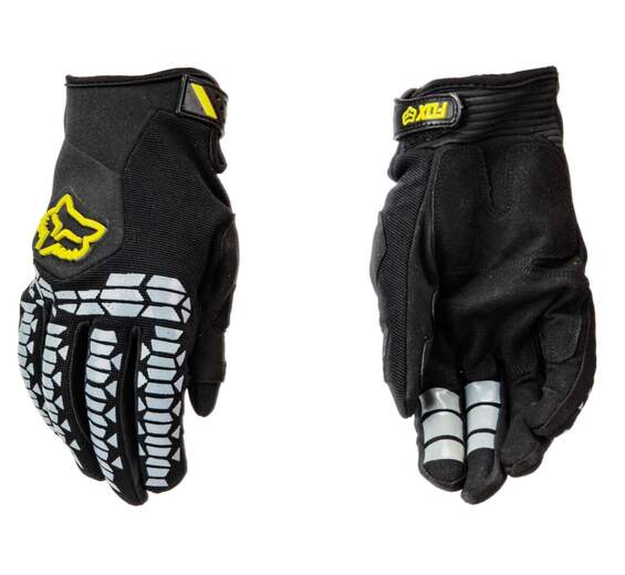 Перчатки мото FOX #12 Black (XL) мотокросс pitbikemarket.ru
