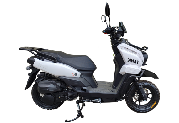 Скутер TANK 1 White pitbikemarket.ru