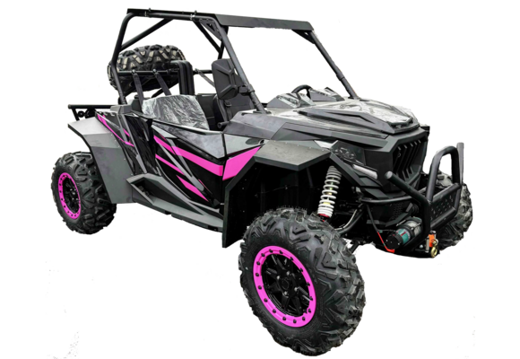 Багги HOOLEOX LEOX500 Черно-розовый pitbikemarket.ru