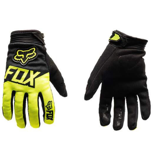Перчатки мото FOX GL1 Yellow (XL) (текстиль) мотокросс pitbikemarket.ru