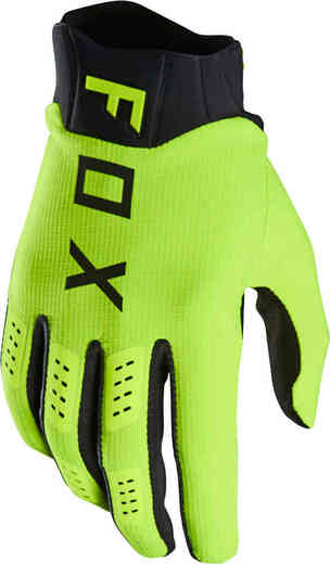 Мотоперчатки Fox Flexair Glove (2021) Взрослый, M, желтый, 2021 (24861-130-M) pitbikemarket.ru