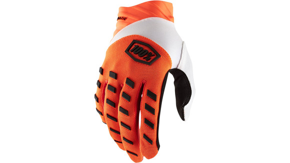 Мотоперчатки 100% Airmatic Glove (Fluo Orange, M, 2022 (10000-00021)) pitbikemarket.ru