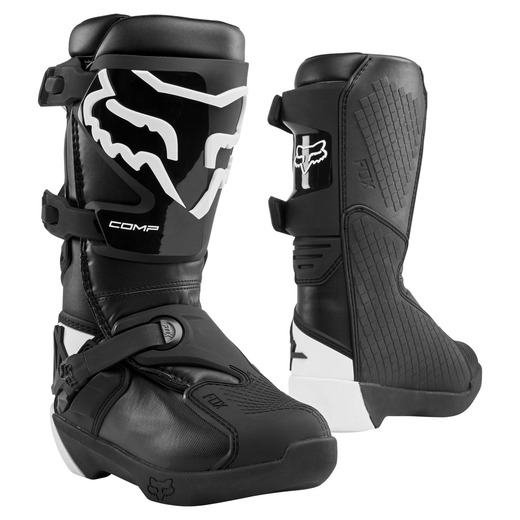 Мотоботы FOX Comp Boot чёрные  9 pitbikemarket.ru