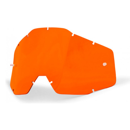 Линза 100% Racecraft/Accuri/Strata Anti-Fog Orange (51001-006-02) pitbikemarket.ru